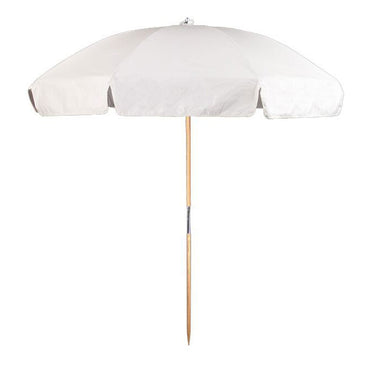 Commercial Grade Beach Umbrella Ash Wood Pole & Carry Bag