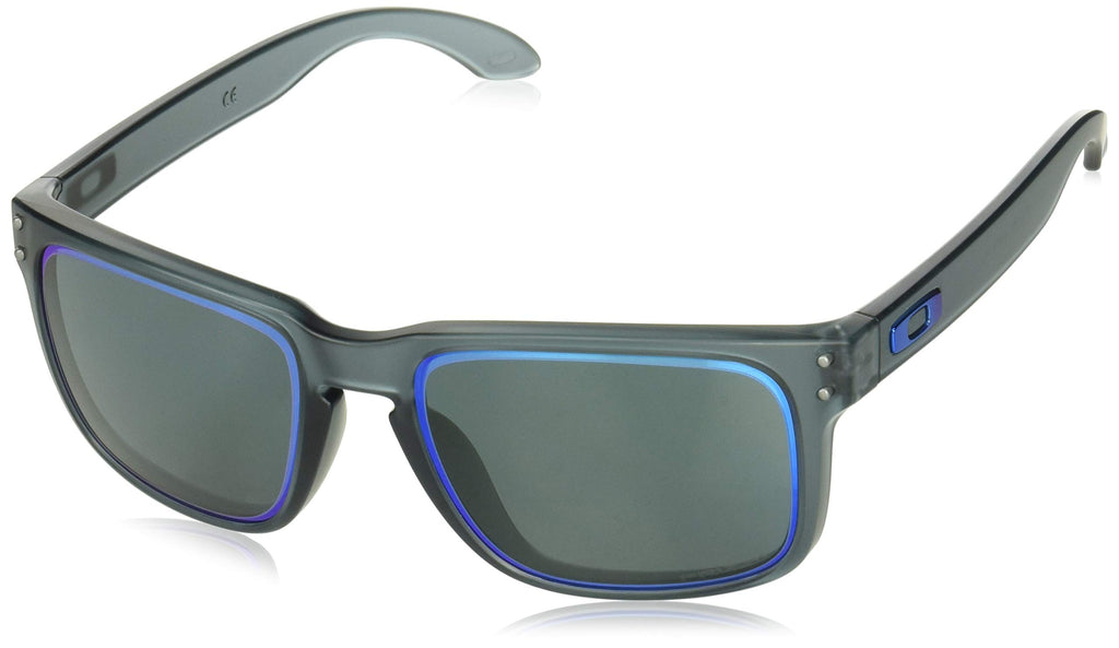 Oakley Men's Holbrook Non-Polarized Iridium Square Sunglasses, Matte Crystal Black, 57.0 mm